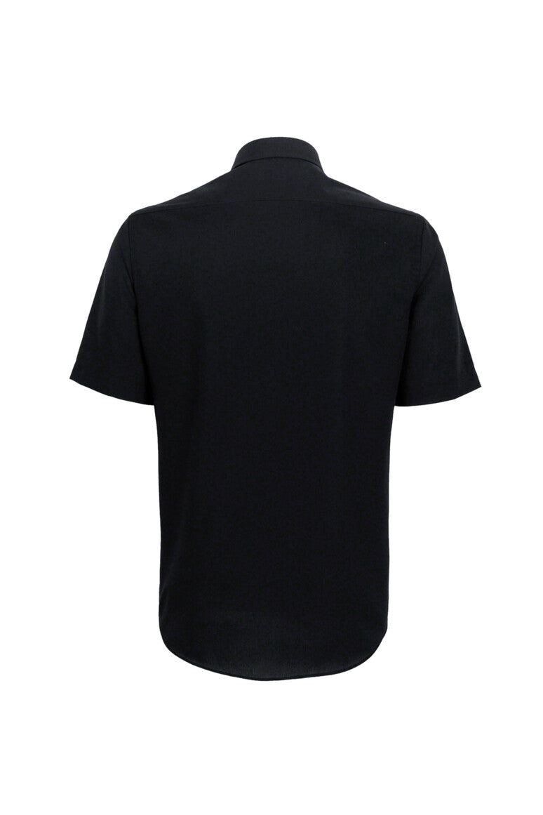 HAKRO 1/2-Arm Hemd Business Comfort - schwarz