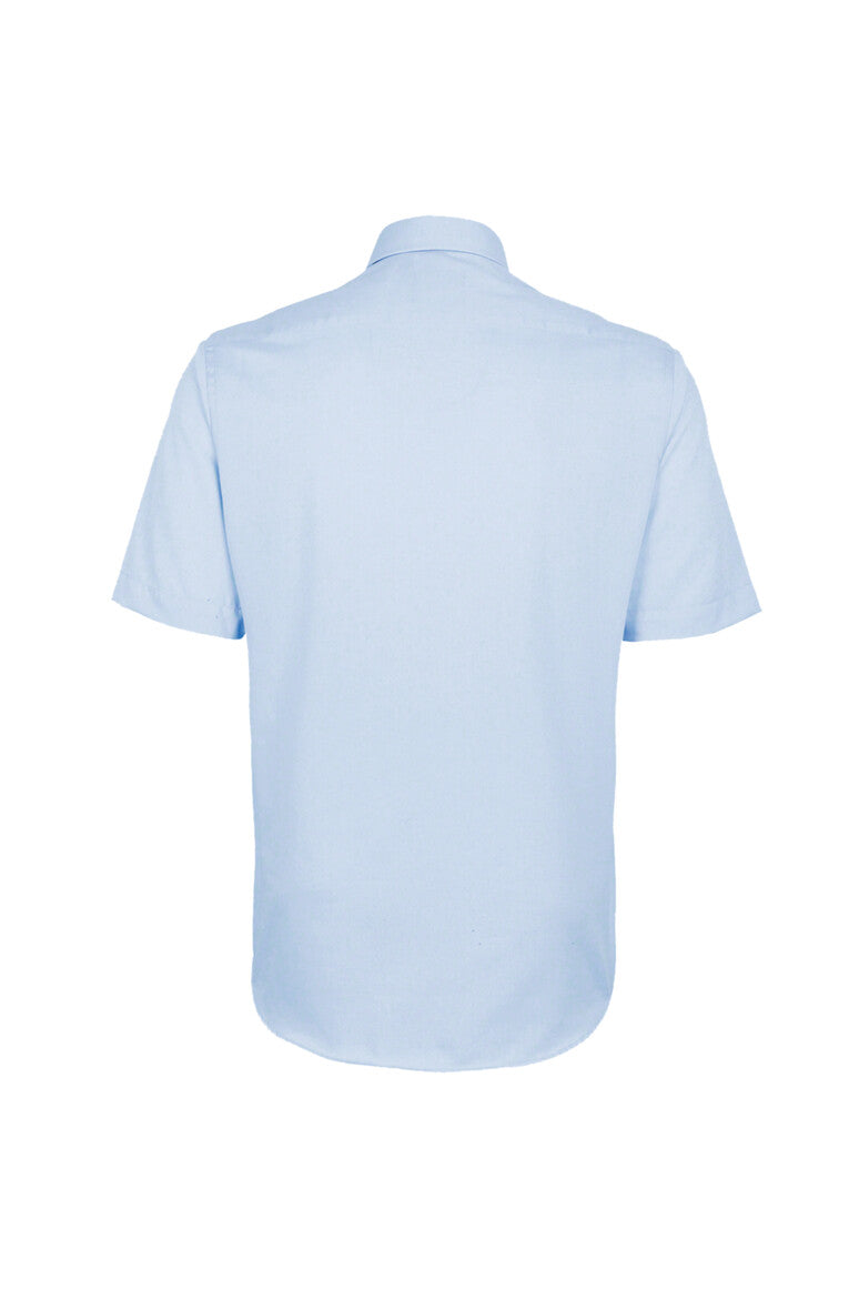 HAKRO 1/2-Arm Hemd Business Comfort - himmelblau