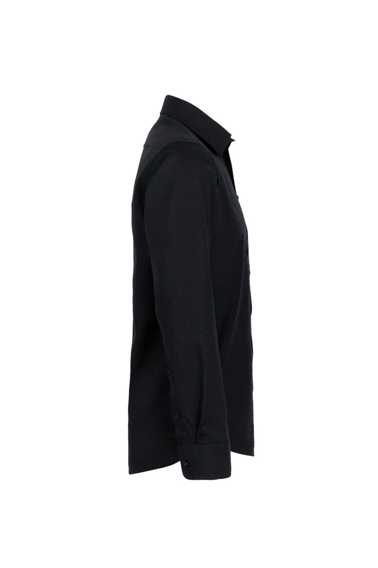 HAKRO Hemd Business Comfort - schwarz