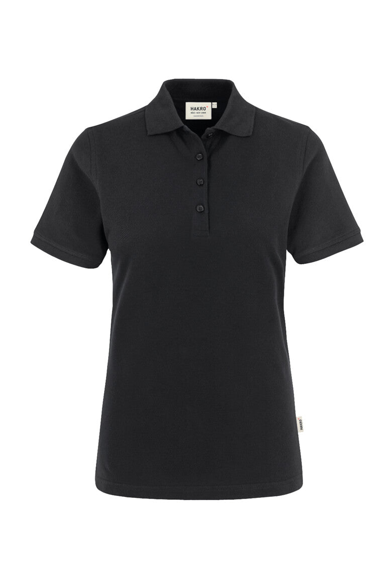 HAKRO Damen Poloshirt Classic - schwarz