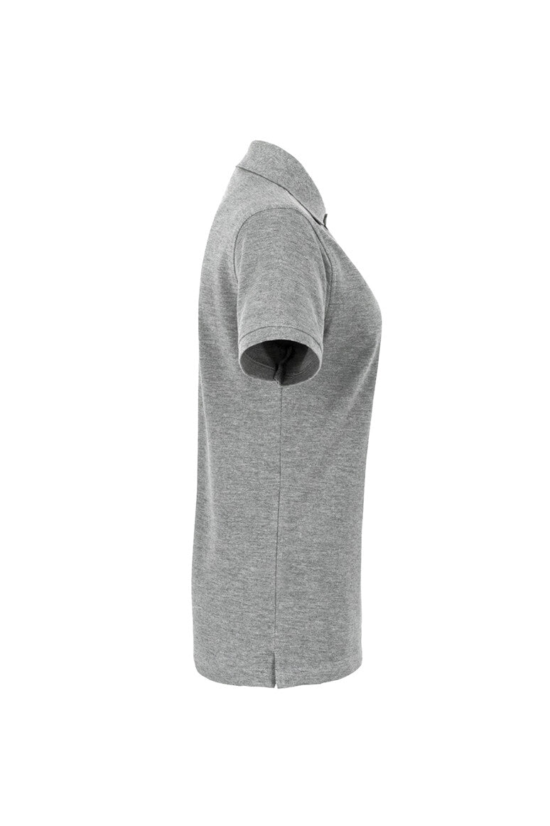 HAKRO Damen Poloshirt Classic - grau meliert