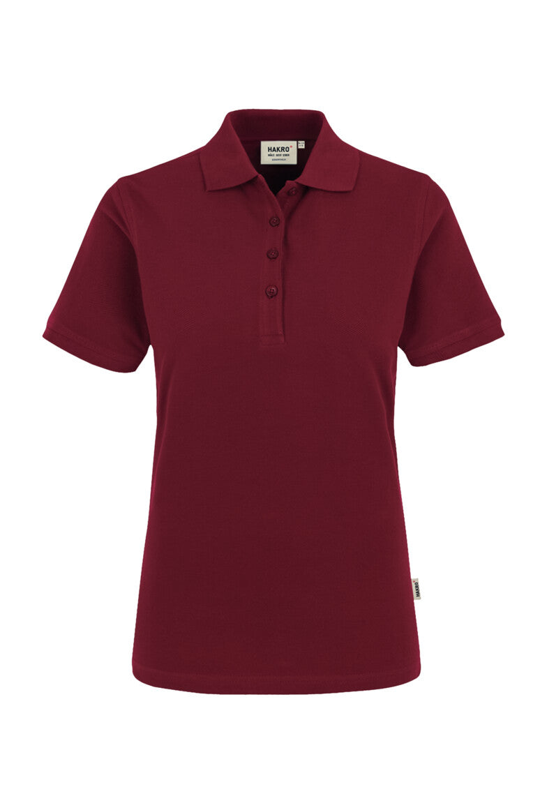 HAKRO Damen Poloshirt Classic - weinrot