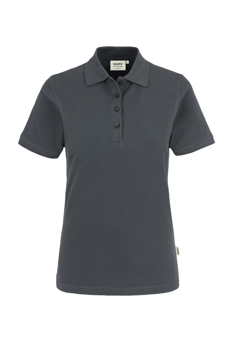 HAKRO Damen Poloshirt Classic 110 anthrazit