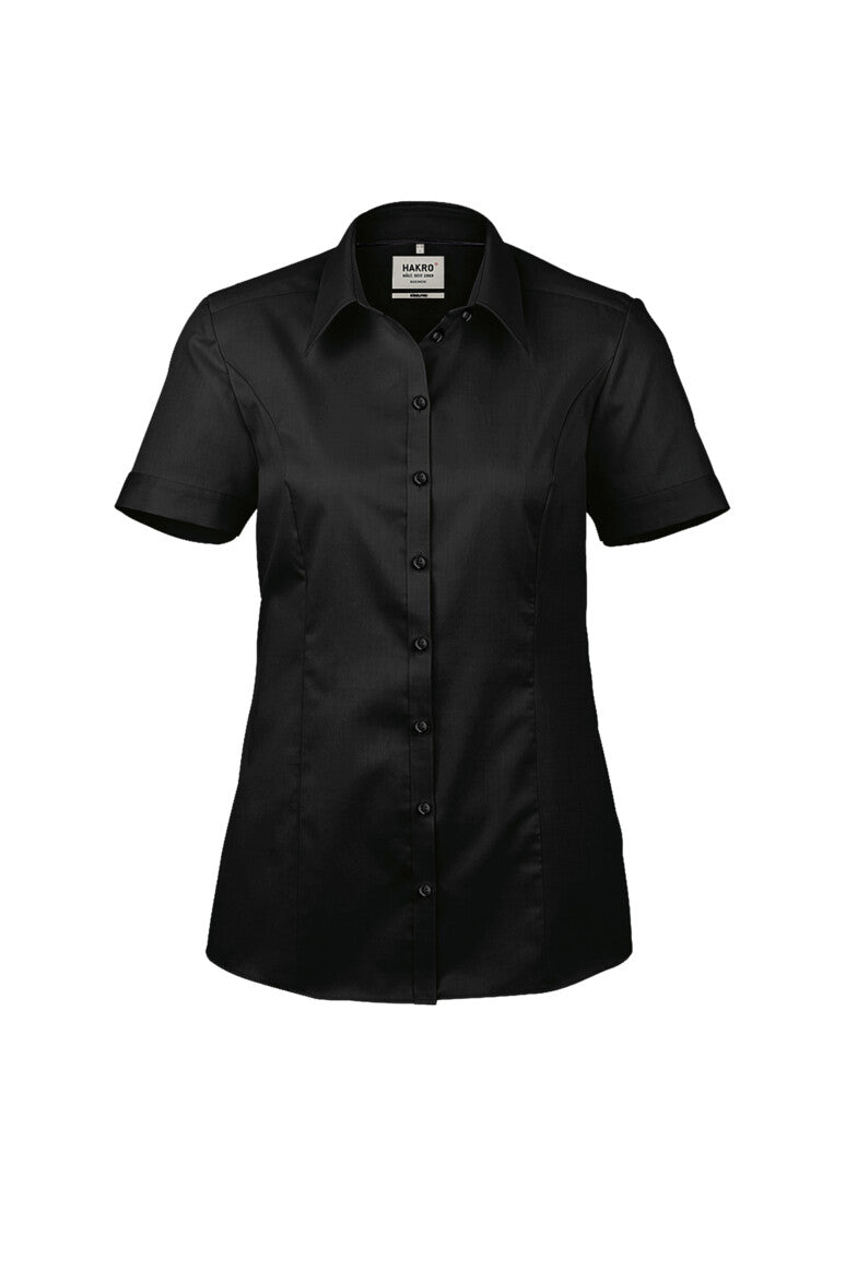 HAKRO 1/2-Arm Bluse Business - schwarz