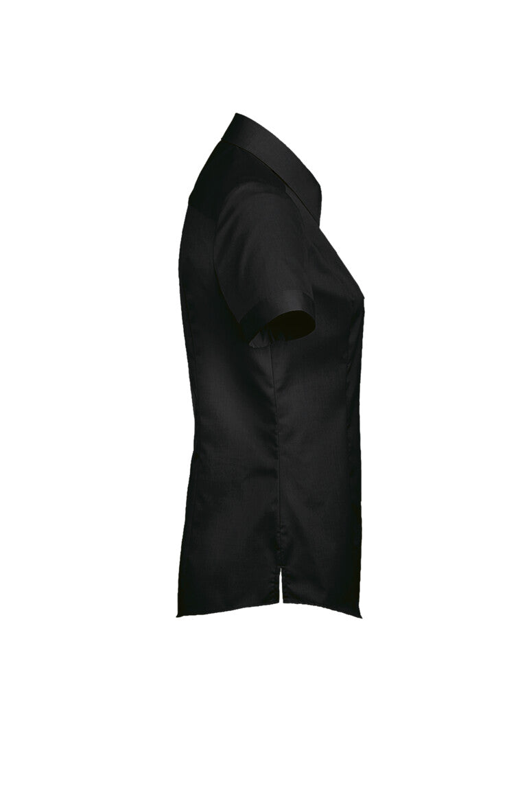 HAKRO 1/2-Arm Bluse Business - schwarz