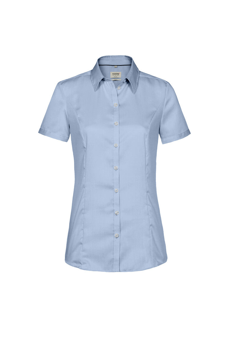 HAKRO 1/2-Arm Bluse Business - himmelblau