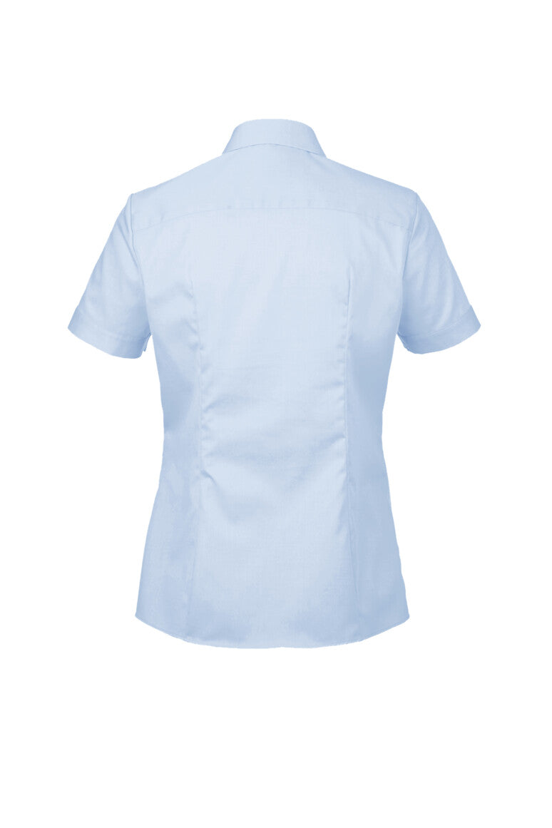 HAKRO 1/2-Arm Bluse Business - himmelblau