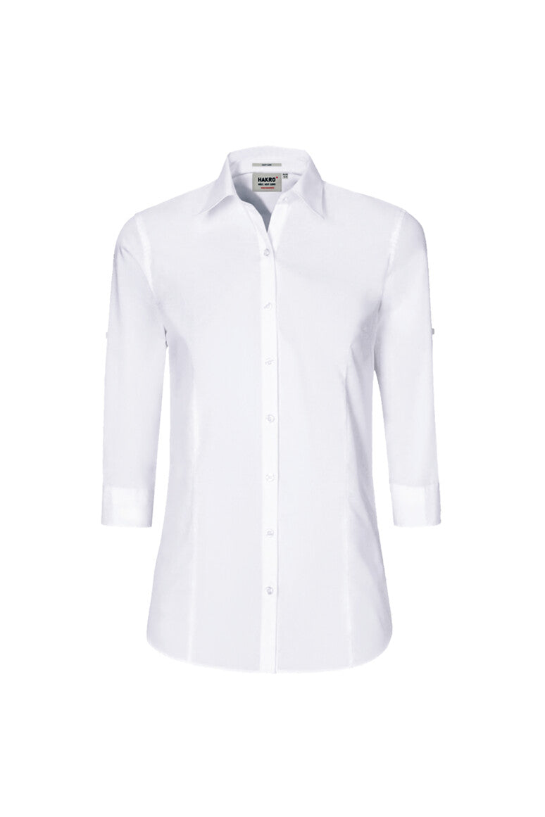 HAKRO 3/4-Arm-Vario Bluse MIKRALINAR® - weiß