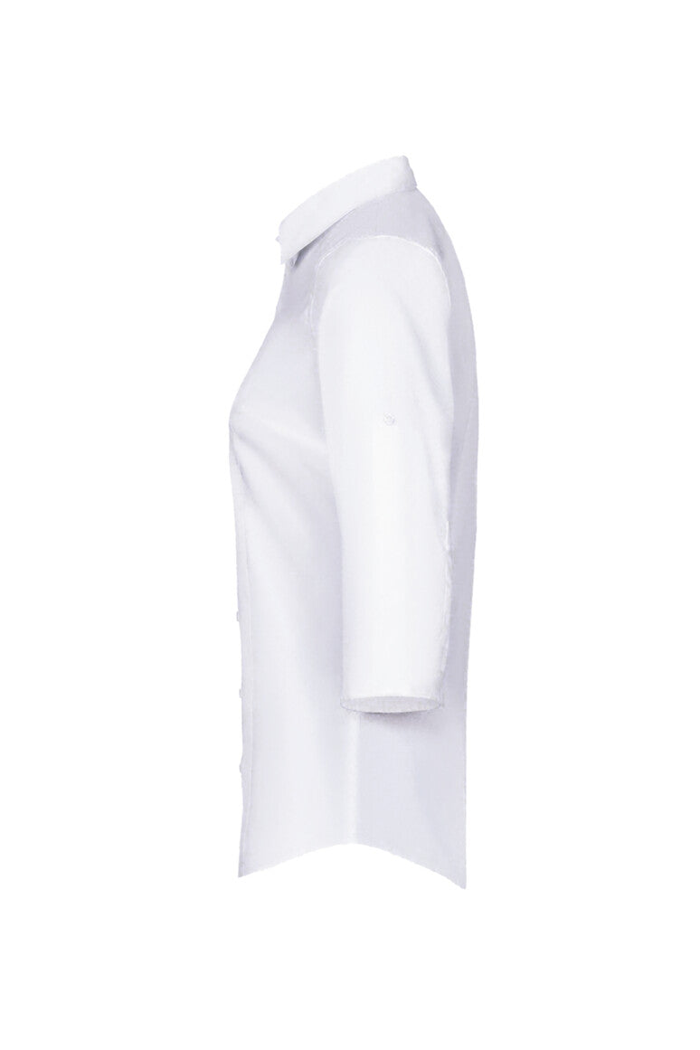 HAKRO 3/4-Arm-Vario Bluse MIKRALINAR® - weiß