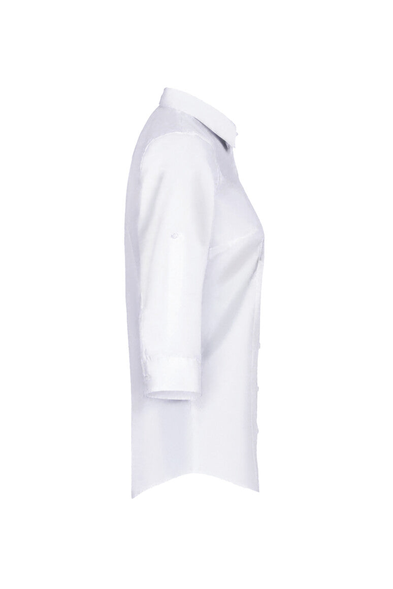 HAKRO 3/4-Arm-Vario Bluse MIKRALINAR® - weiß