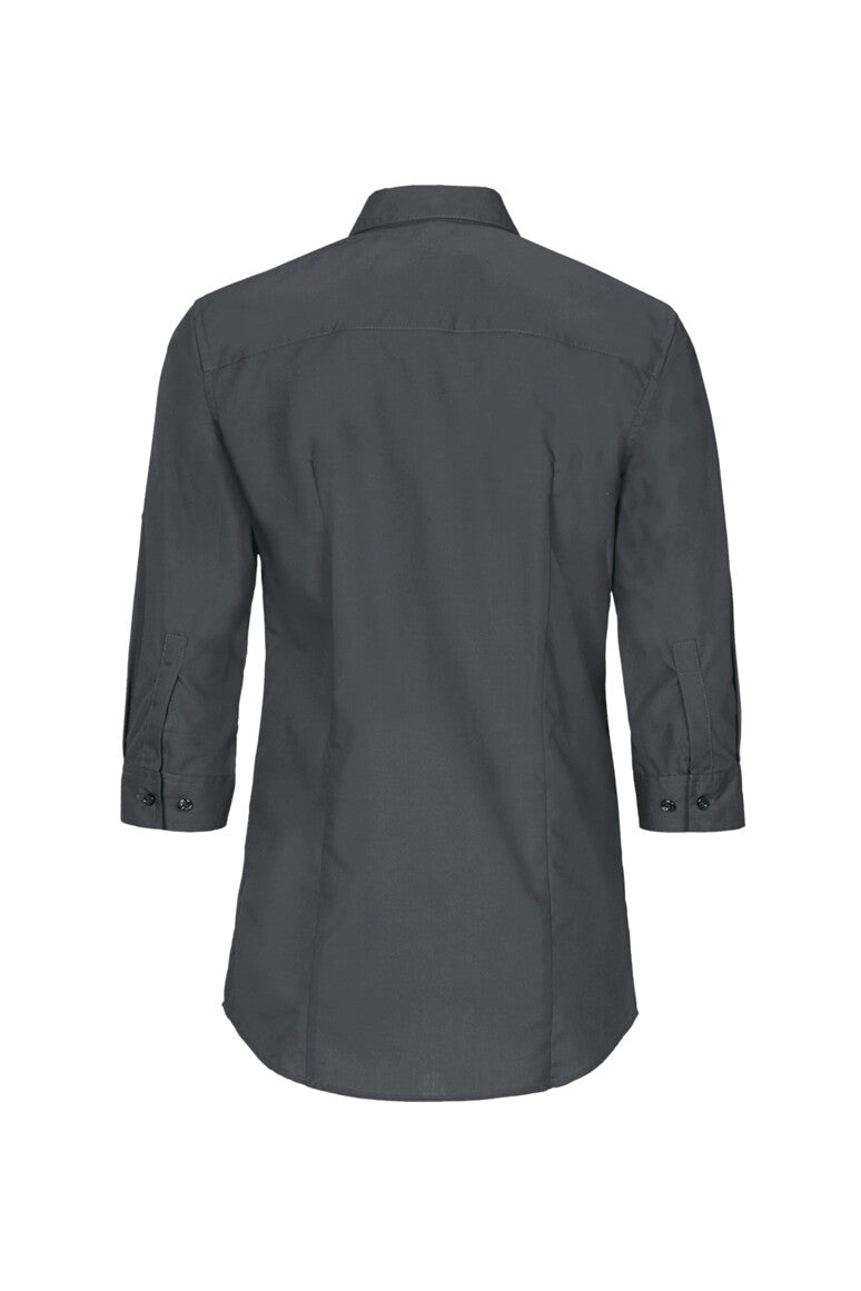 HAKRO 3/4-Arm-Vario Bluse MIKRALINAR® - anthrazit