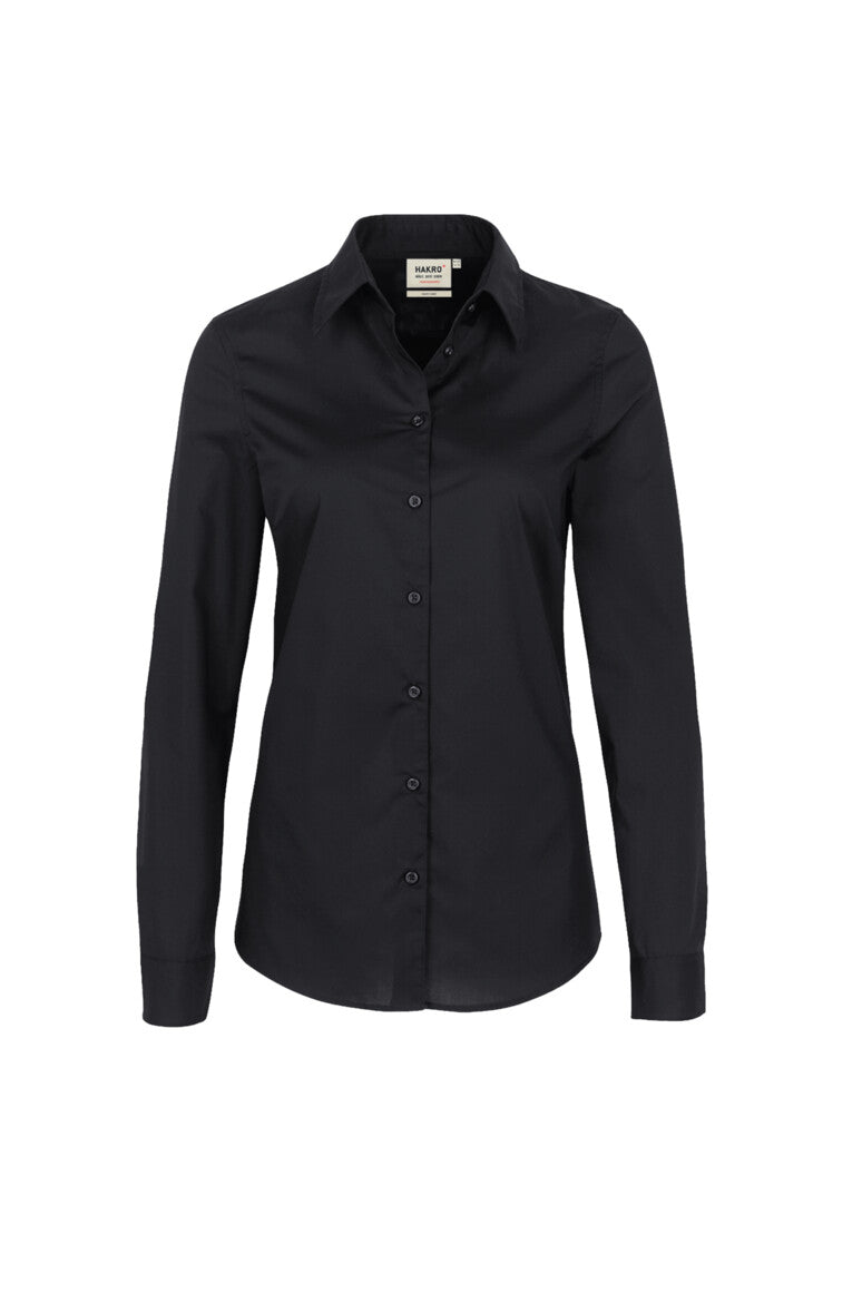 HAKRO Bluse MIKRALINAR® - schwarz