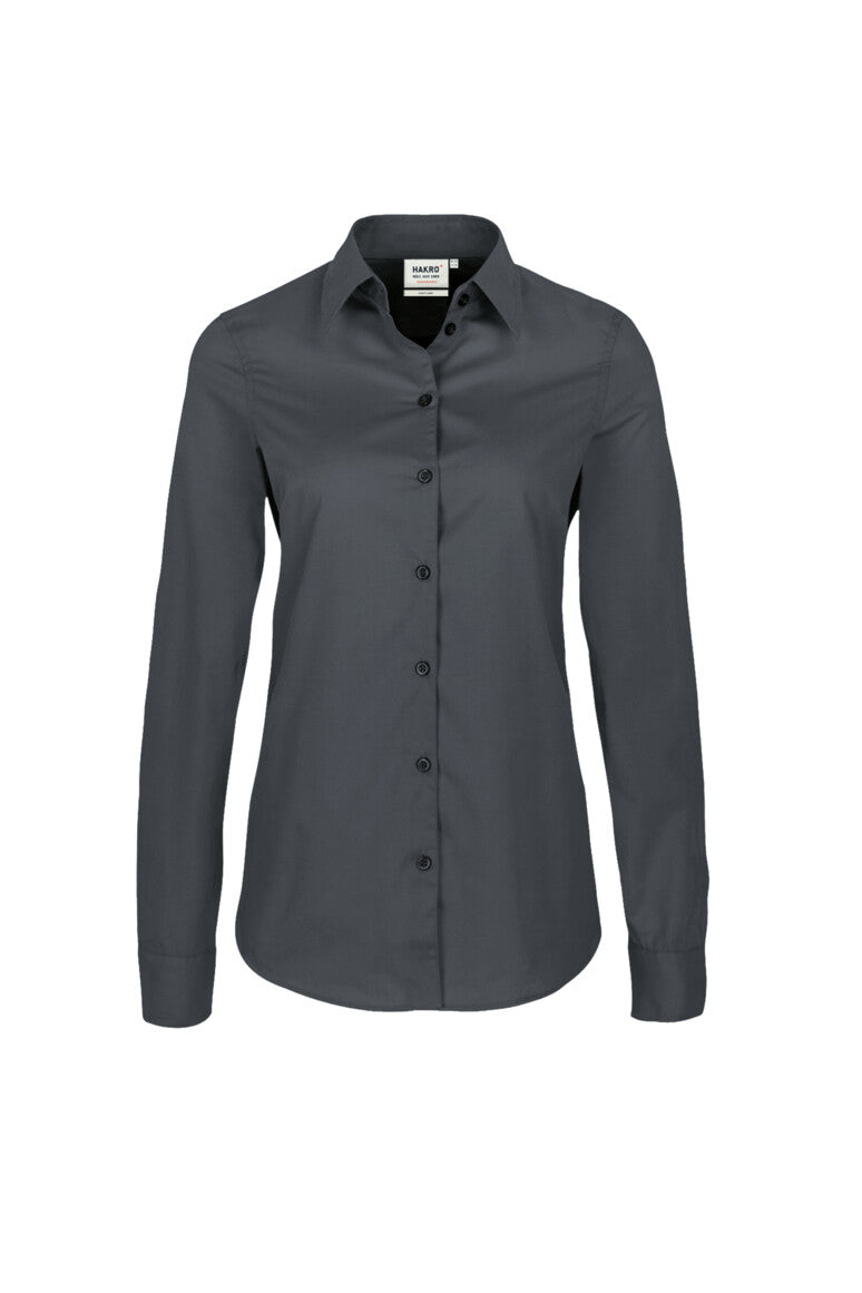 HAKRO Bluse MIKRALINAR® - anthrazit