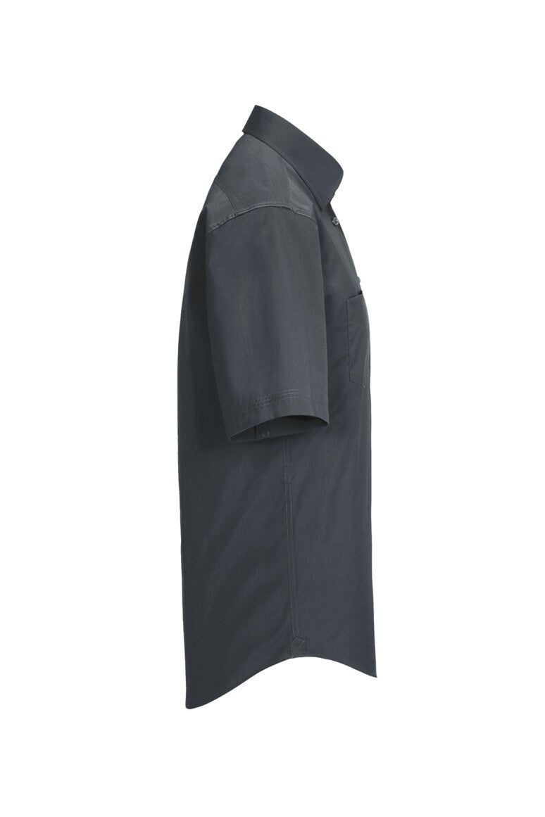 HAKRO 1/2-Arm Hemd MIKRALINAR® Comfort - anthrazit