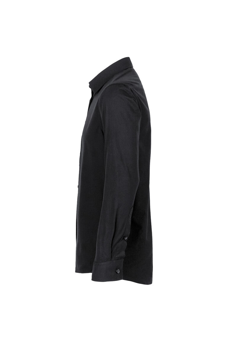 HAKRO Hemd MIKRALINAR® Comfort - schwarz