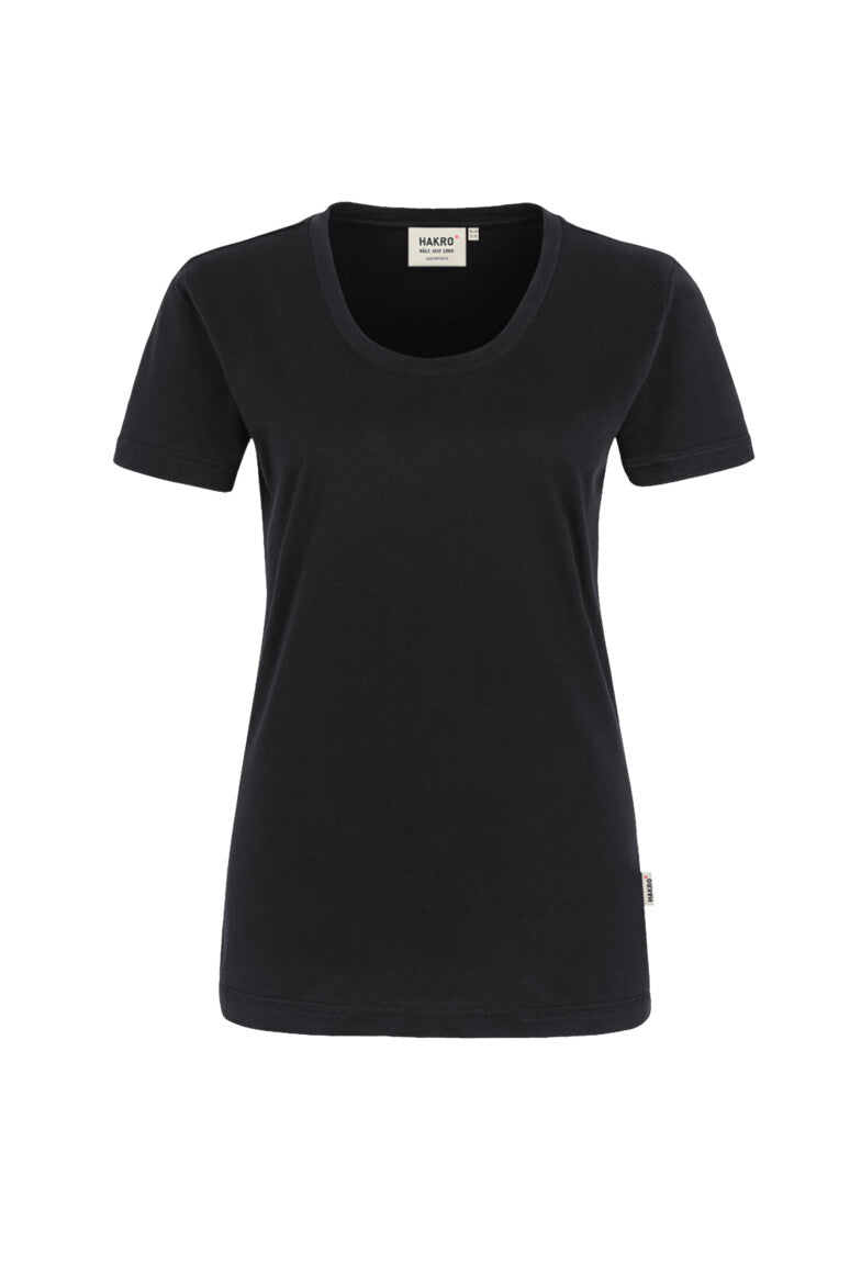 HAKRO Damen T-Shirt Classic - schwarz