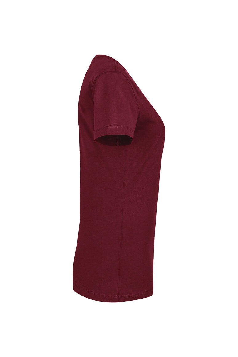 HAKRO Damen T-Shirt Classic - weinrot