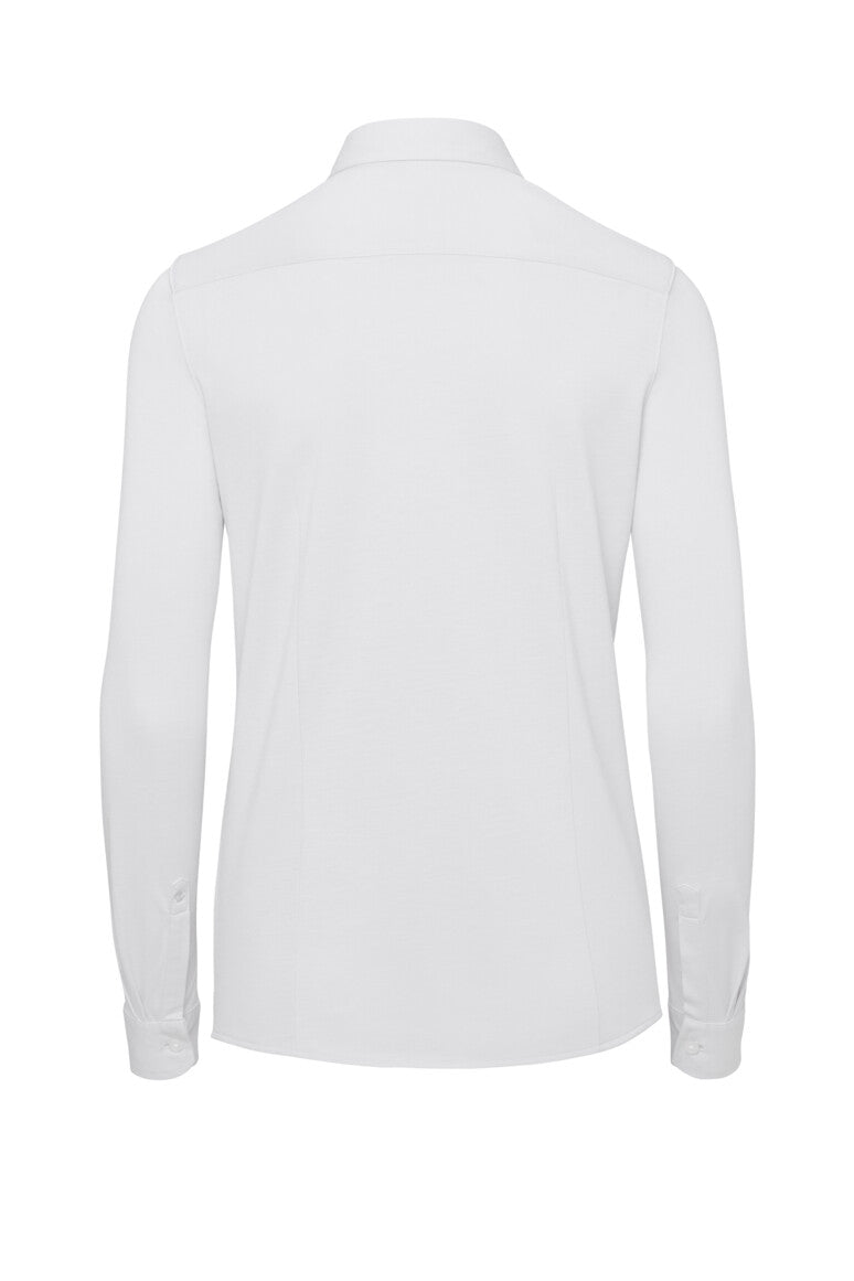 HAKRO Bluse Natural Stretch - weiß