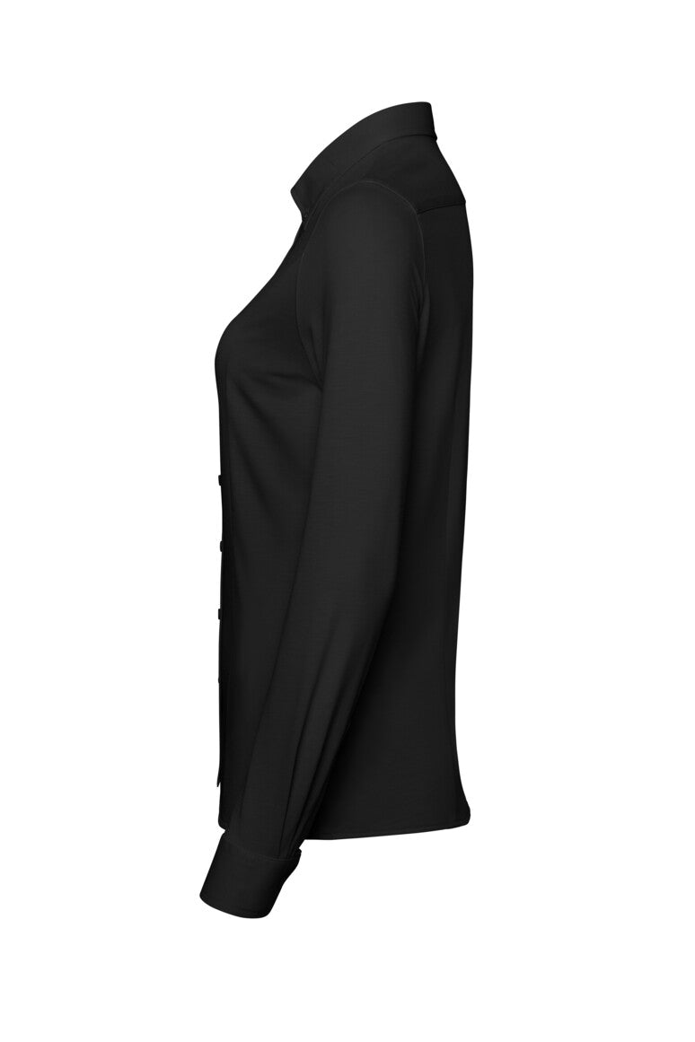 HAKRO Bluse Natural Stretch - schwarz