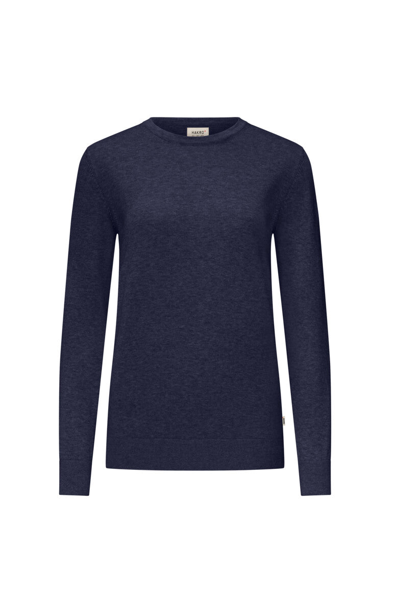 HAKRO Damen Pullover Premium-Baumwolle - tinte