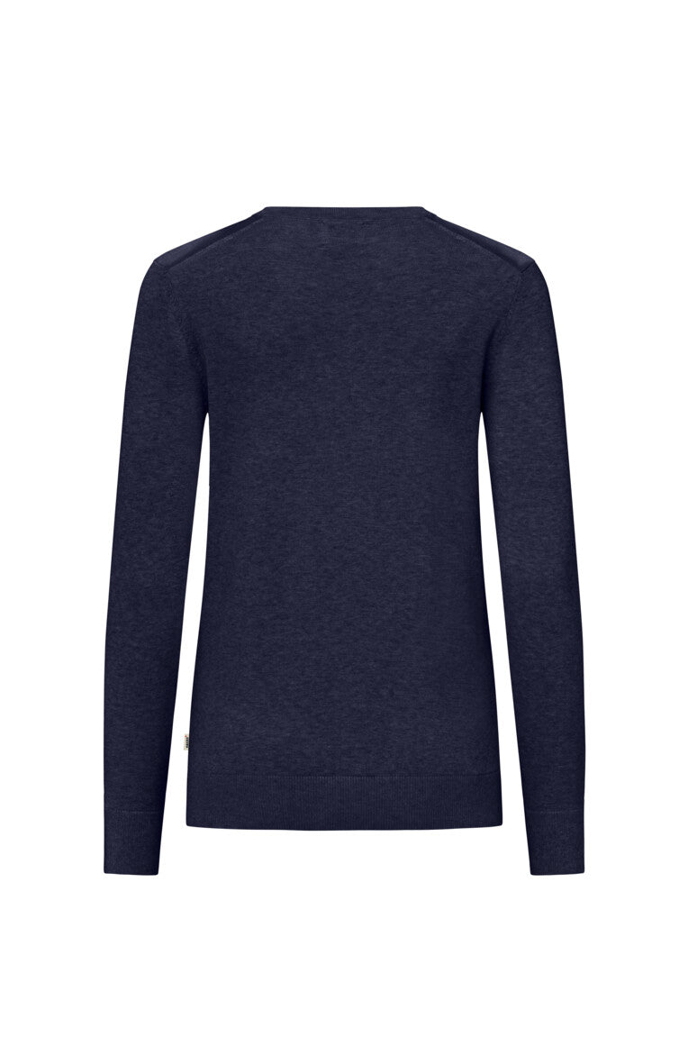 HAKRO Damen Pullover Premium-Baumwolle - tinte