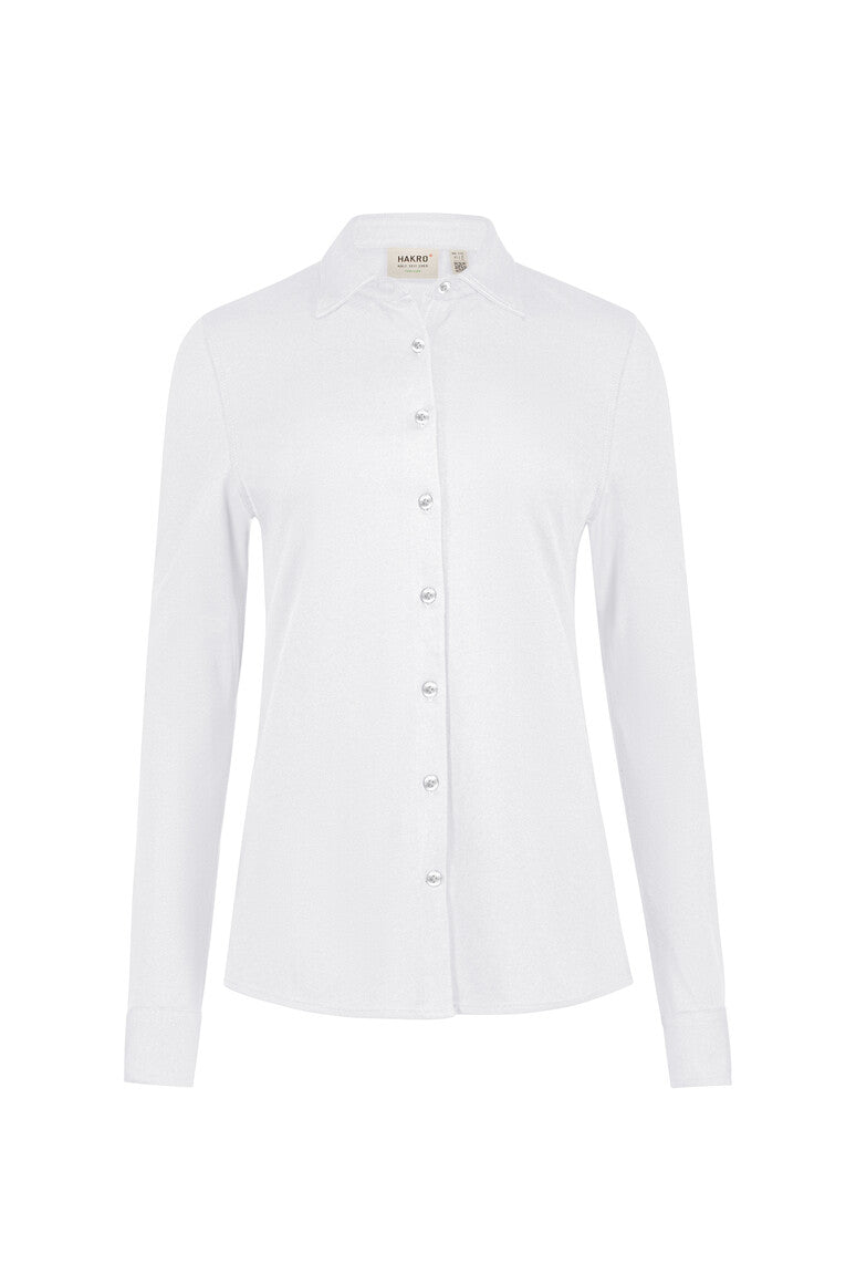 HAKRO COTTON TEC® Bluse - weiß