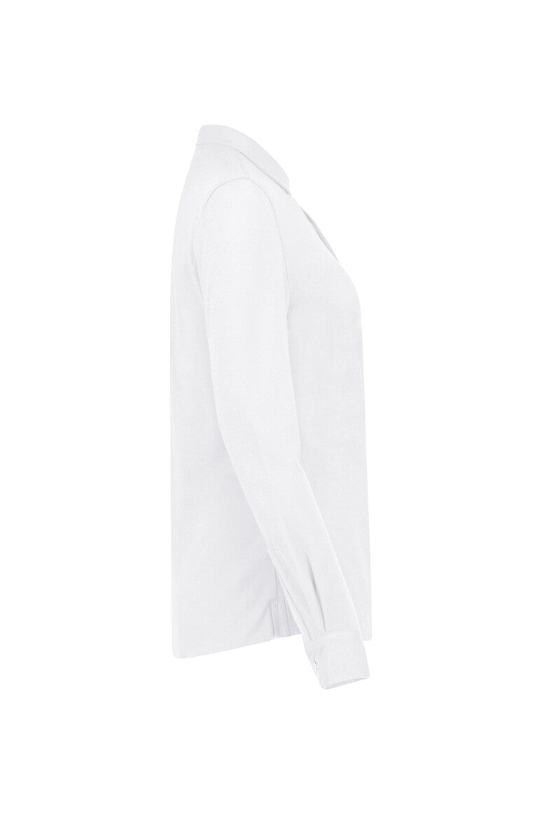HAKRO COTTON TEC® Bluse - weiß