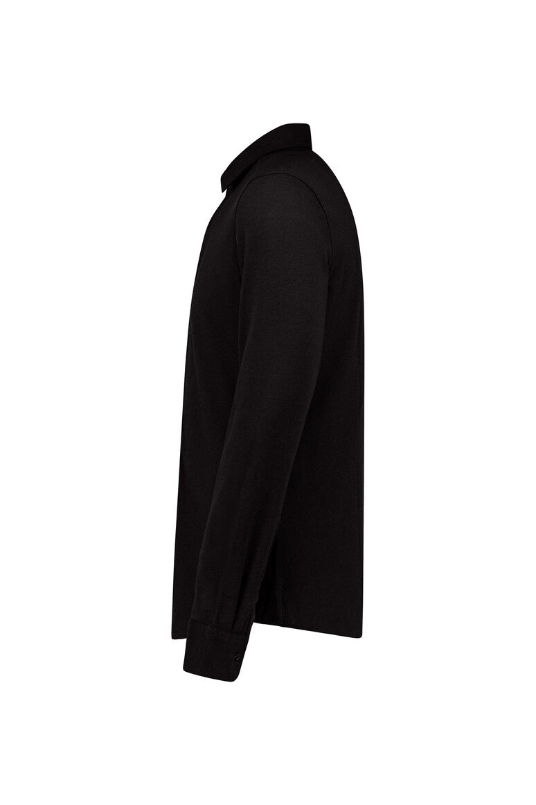HAKRO COTTON TEC® Hemd - schwarz