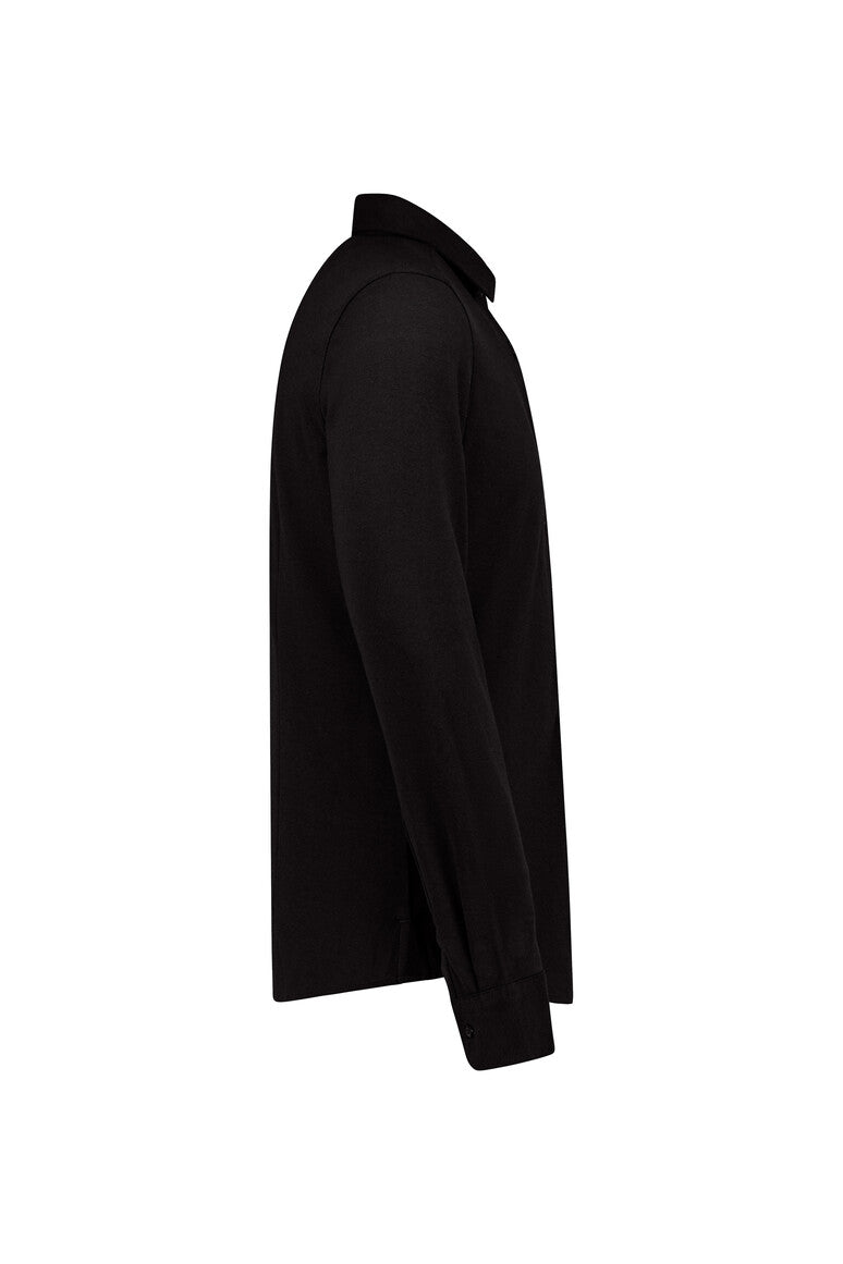 HAKRO COTTON TEC® Hemd - schwarz