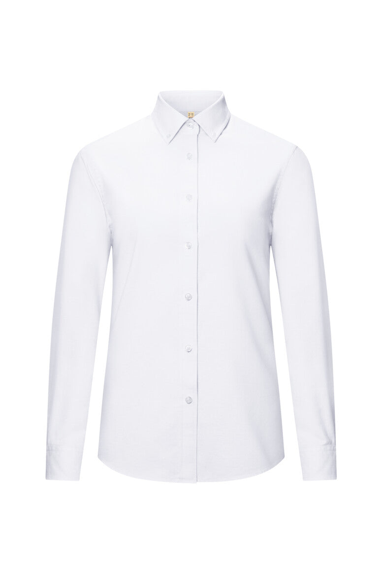 HAKRO Oxford Bluse - weiß