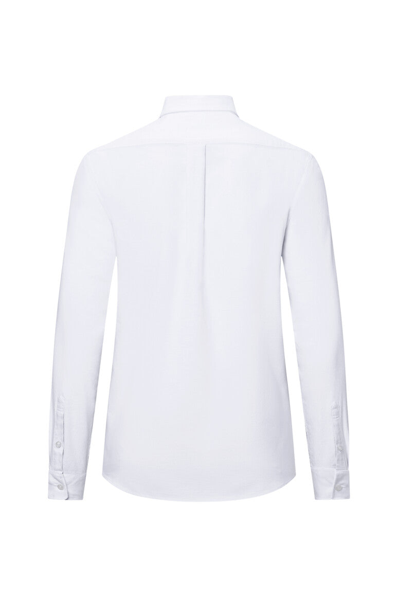 HAKRO Oxford Bluse - weiß