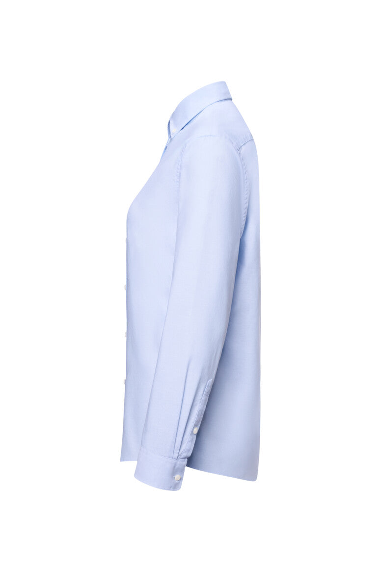HAKRO Oxford Bluse - himmelblau