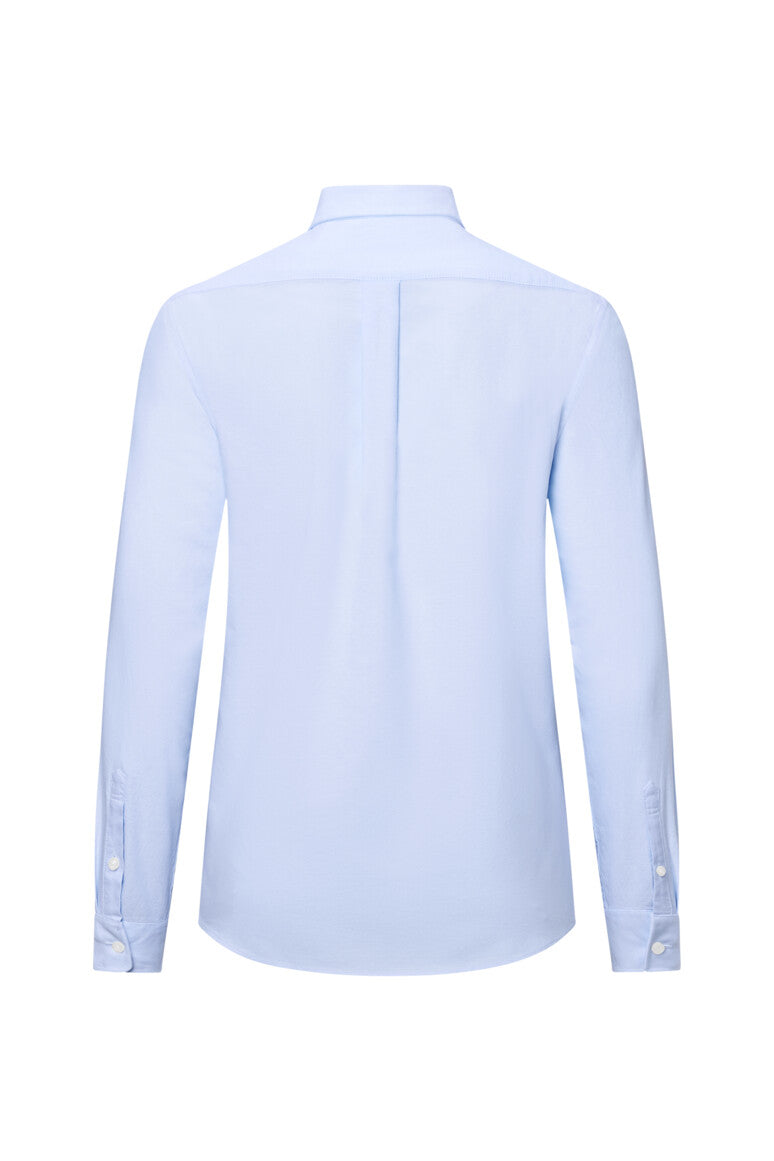 HAKRO Oxford Bluse - himmelblau