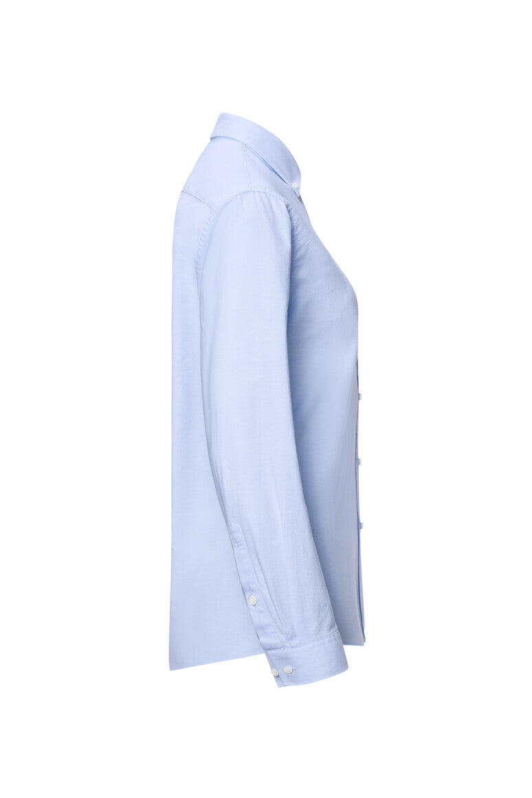 HAKRO Oxford Bluse - himmelblau