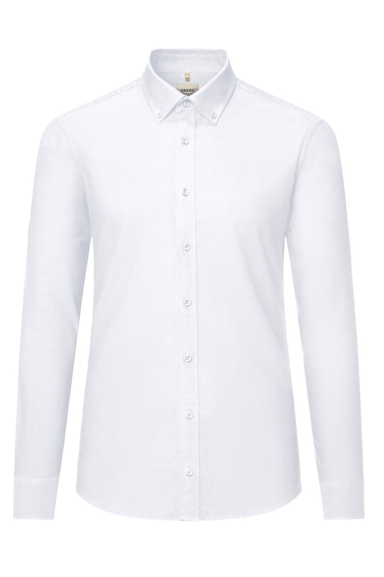 HAKRO Oxford Hemd - weiß
