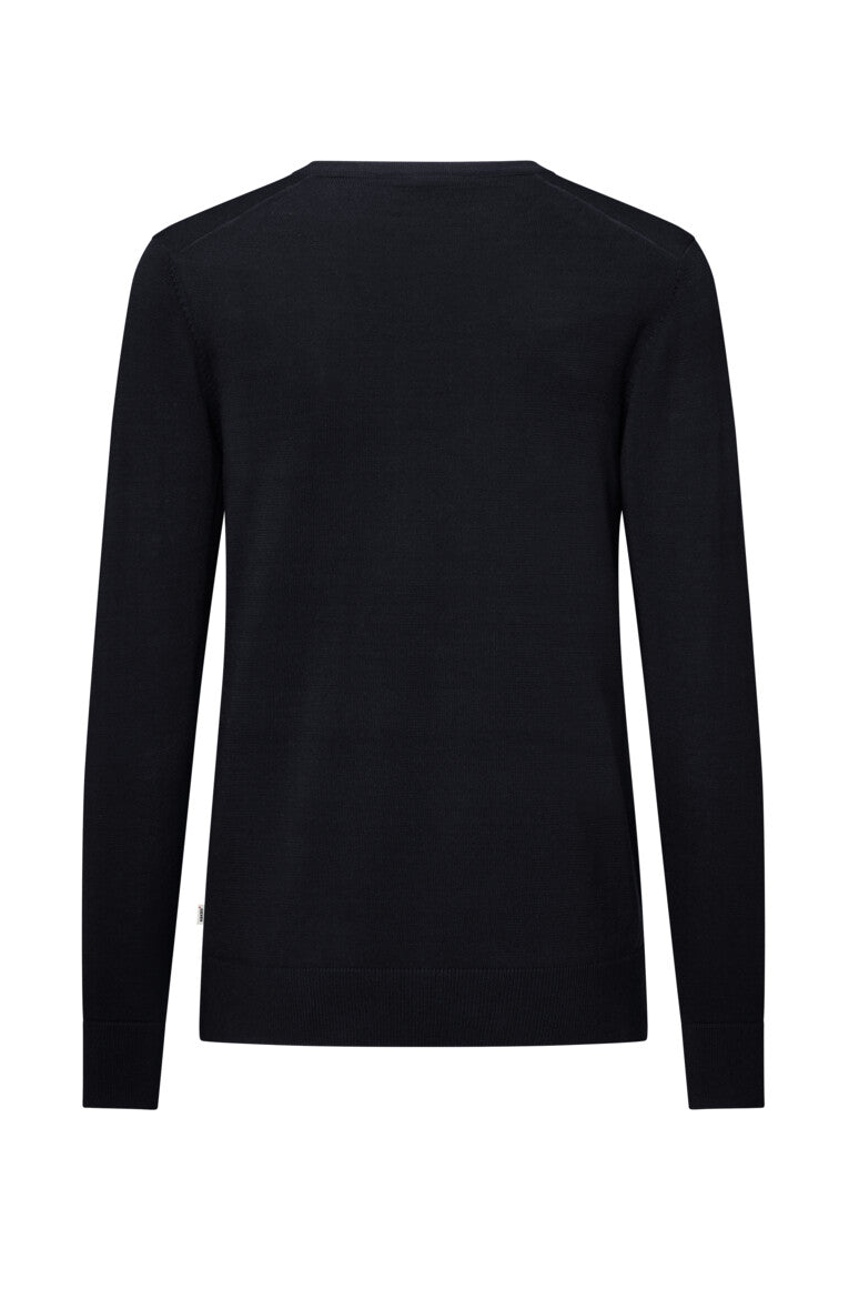 HAKRO Pullover Premium-Baumwolle - schwarz