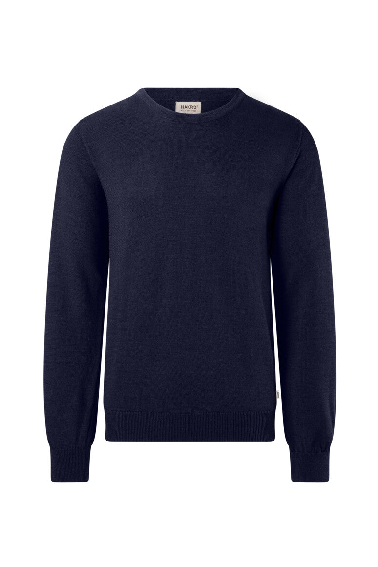 HAKRO Pullover Merino-Wolle - tinte