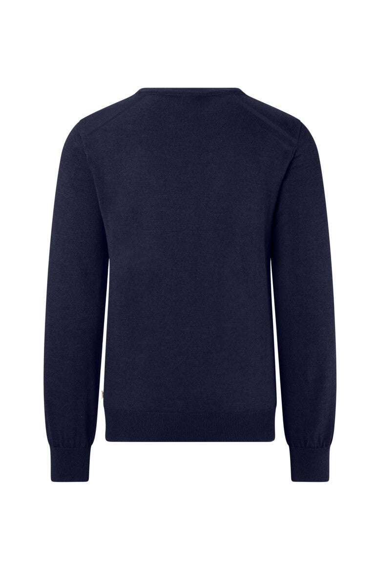 HAKRO Pullover Merino-Wolle - tinte
