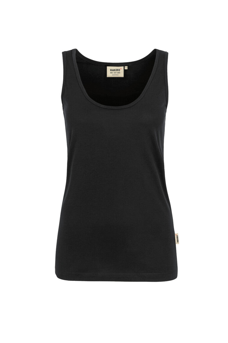 HAKRO Damen Tank-Top Classic - schwarz
