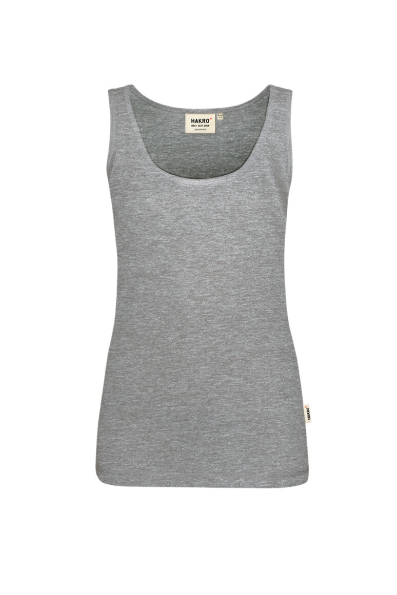 HAKRO Damen Tank-Top Classic - grau meliert