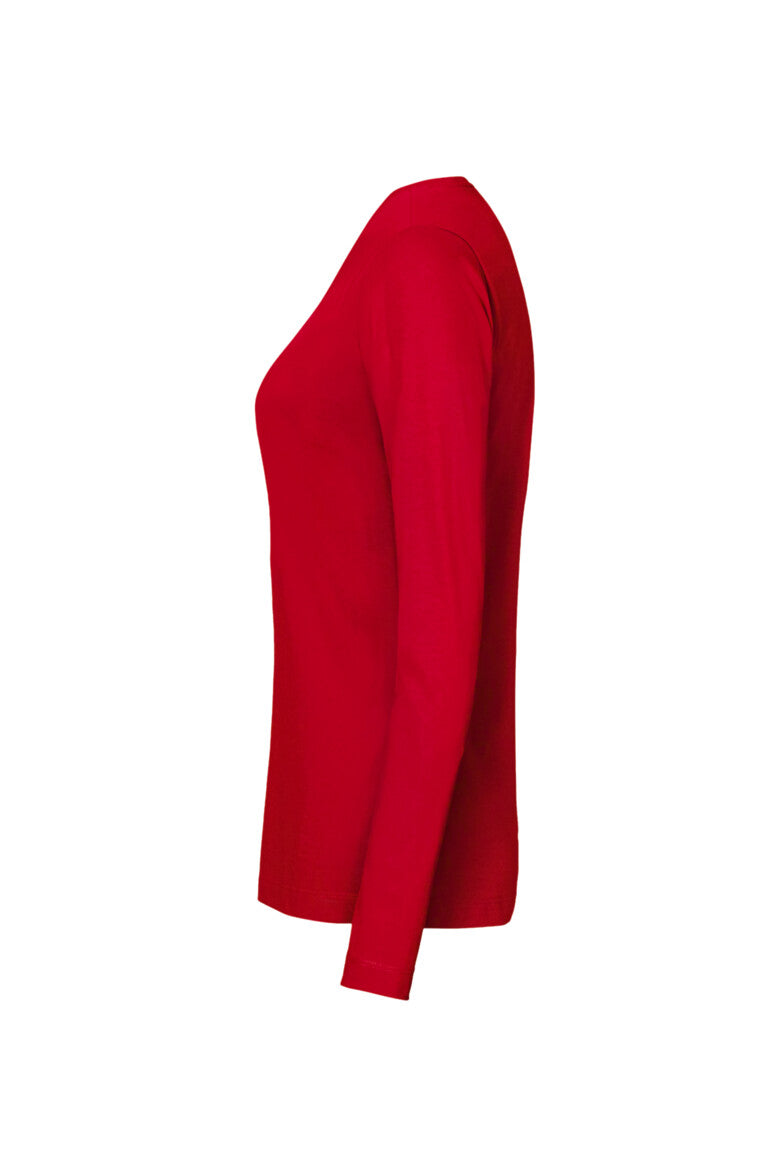 HAKRO Damen Longsleeve MIKRALINAR® - rot