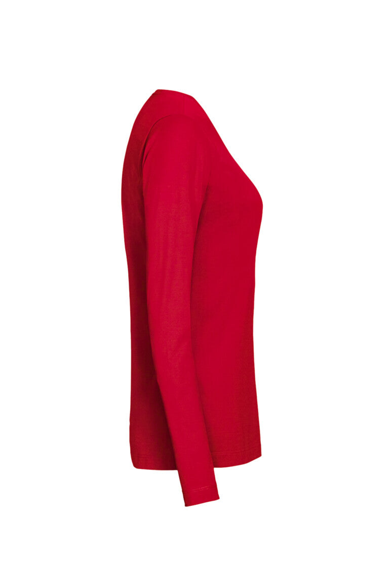 HAKRO Damen Longsleeve MIKRALINAR® - rot