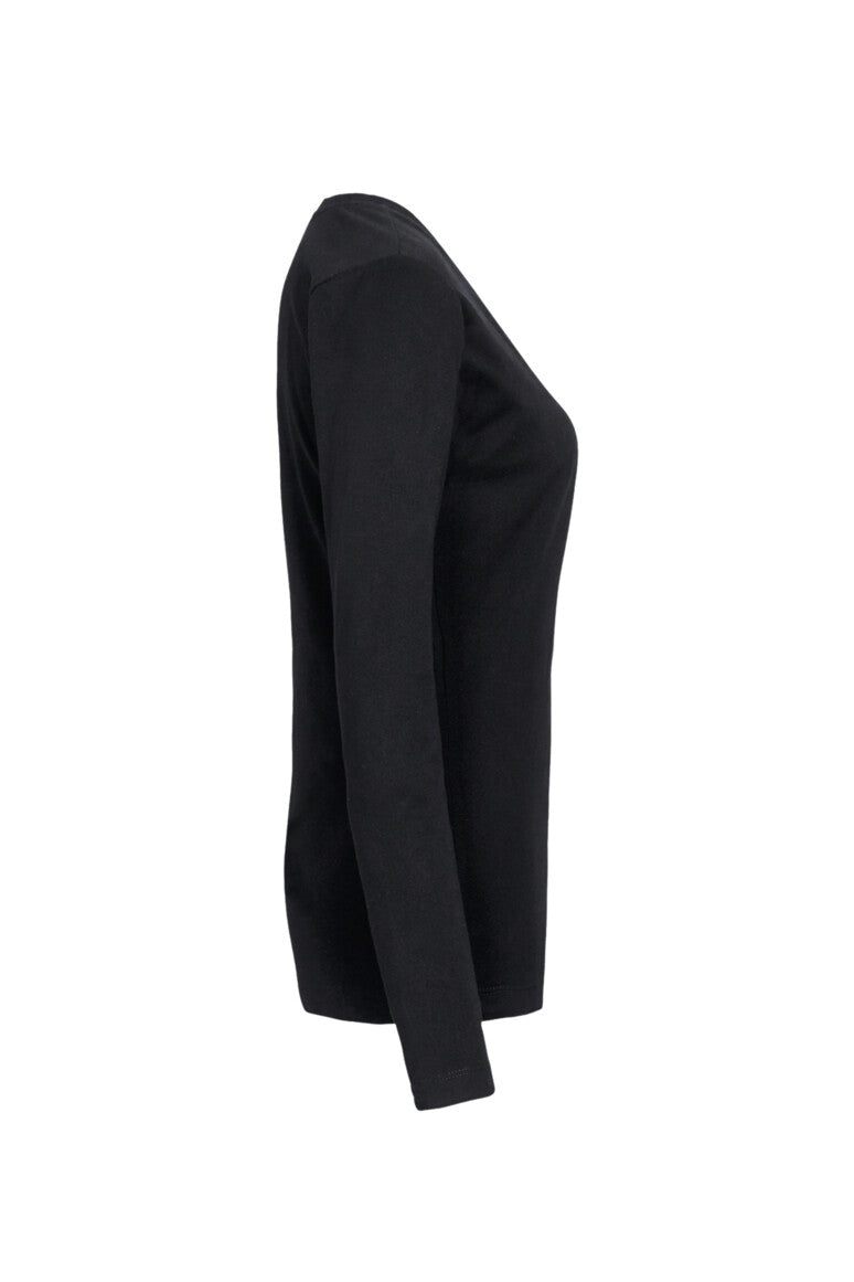 HAKRO Damen Longsleeve MIKRALINAR® - schwarz