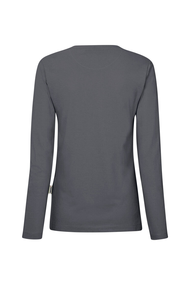 HAKRO Damen Longsleeve MIKRALINAR® - anthrazit