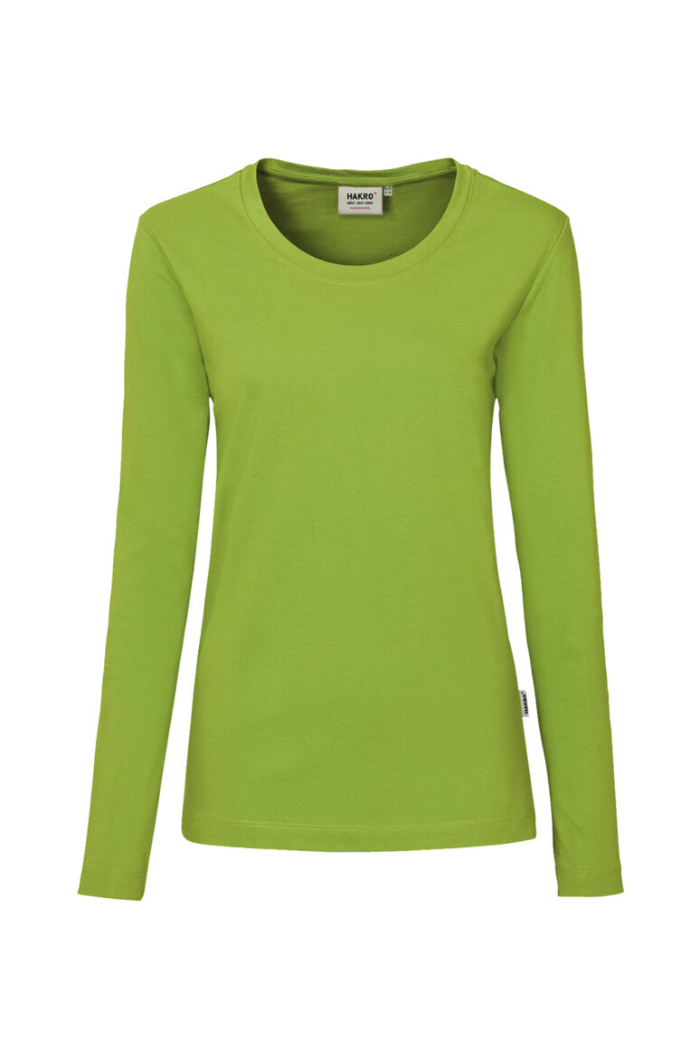 HAKRO Damen Longsleeve MIKRALINAR® - kiwi