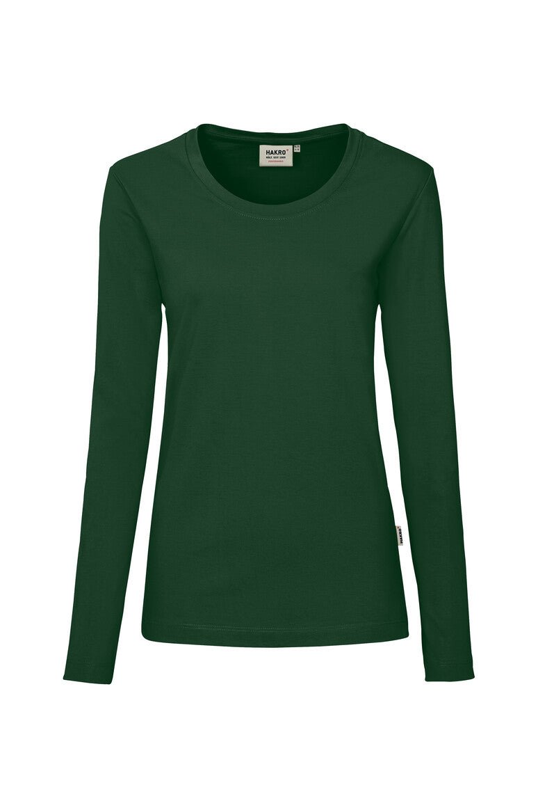HAKRO Damen Longsleeve MIKRALINAR® - tanne