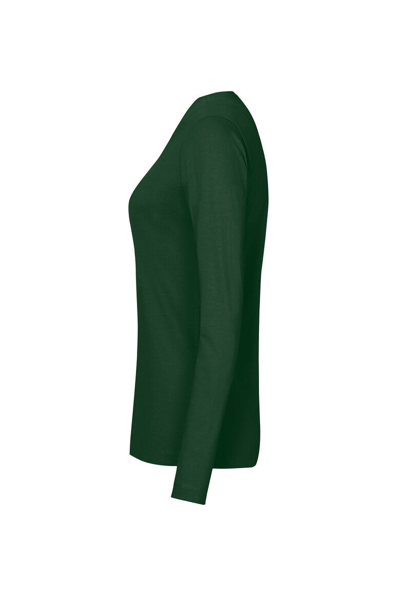 HAKRO Damen Longsleeve MIKRALINAR® - tanne