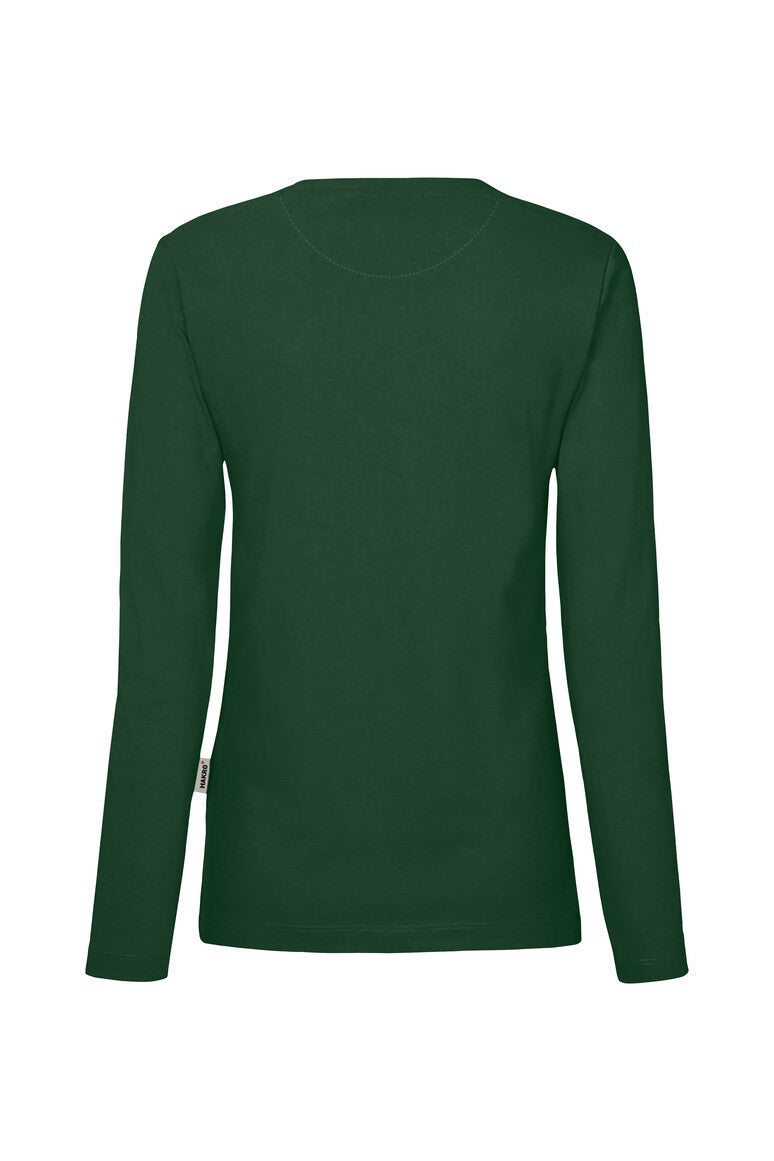 HAKRO Damen Longsleeve MIKRALINAR® - tanne