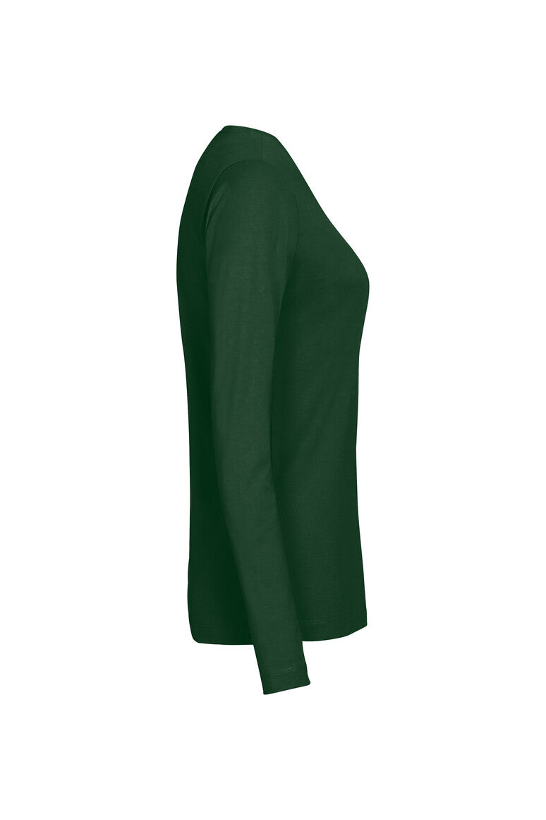 HAKRO Damen Longsleeve MIKRALINAR® - tanne