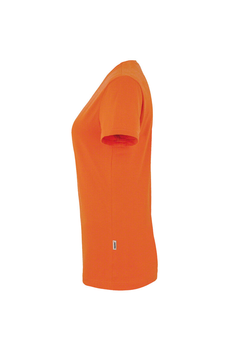 HAKRO Damen V-Shirt MIKRALINAR® - orange
